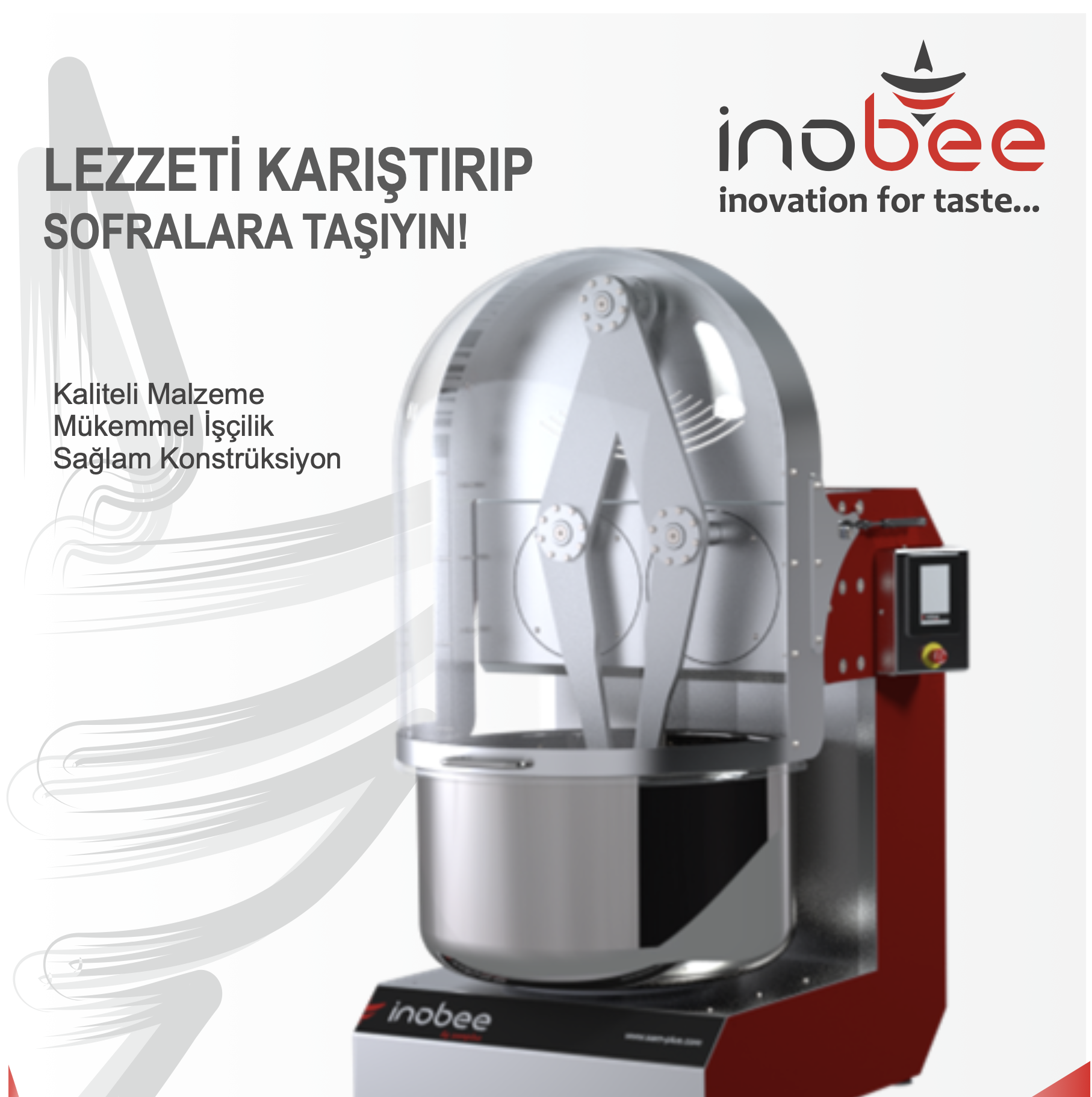 Mixer pentru Aluat - Mixere Industriale de Mare Capacitate - imagine 2