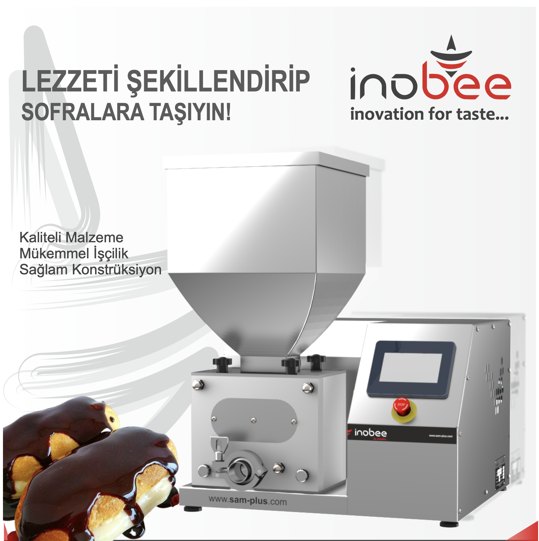 Mini Masina de Umplere - Inobee Series - Echipamente Lab si Mini - imagine 2
