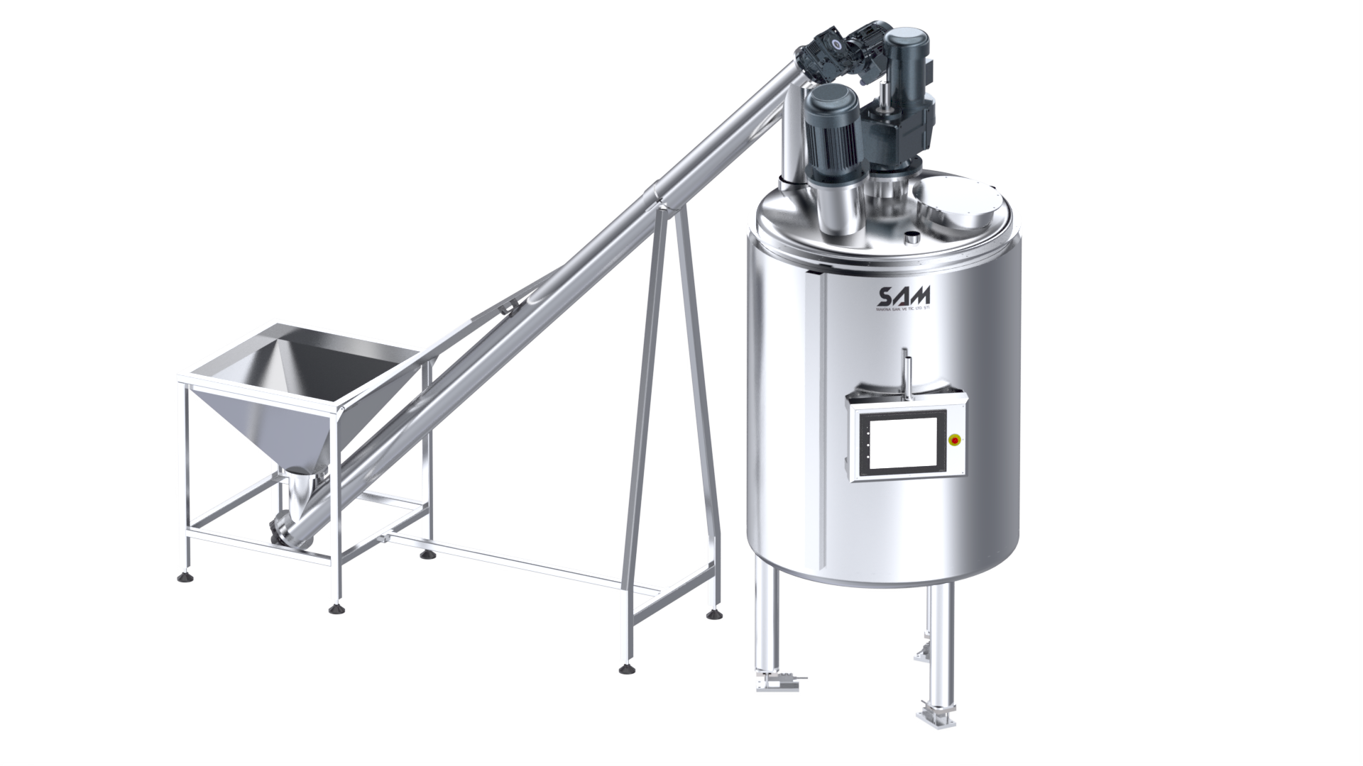 Mixer de Pre-Pregatire Ciocolata - Mixere Industriale de Mare Capacitate