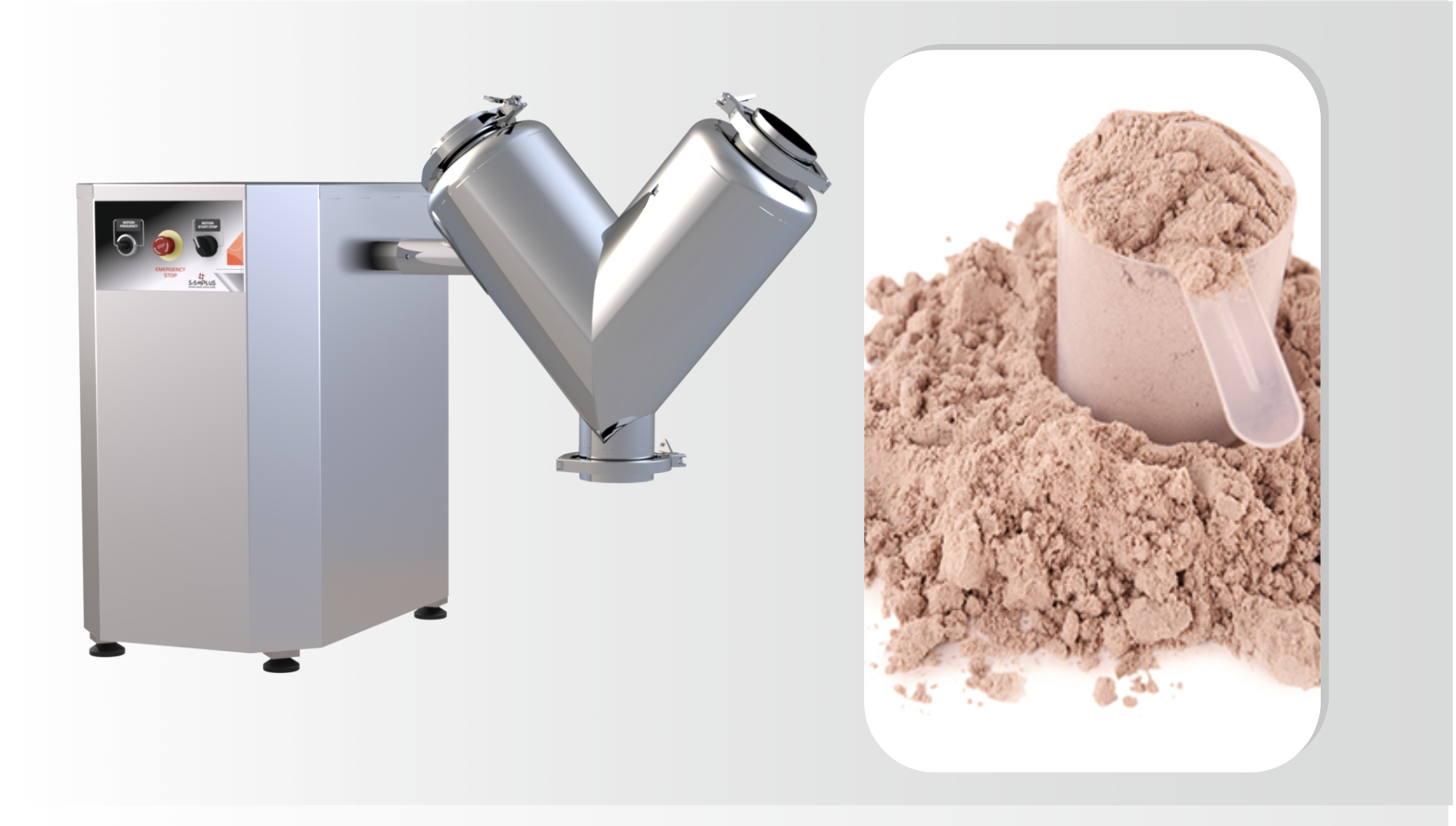 Mixer V - Mixere Industriale de Mare Capacitate - imagine 2